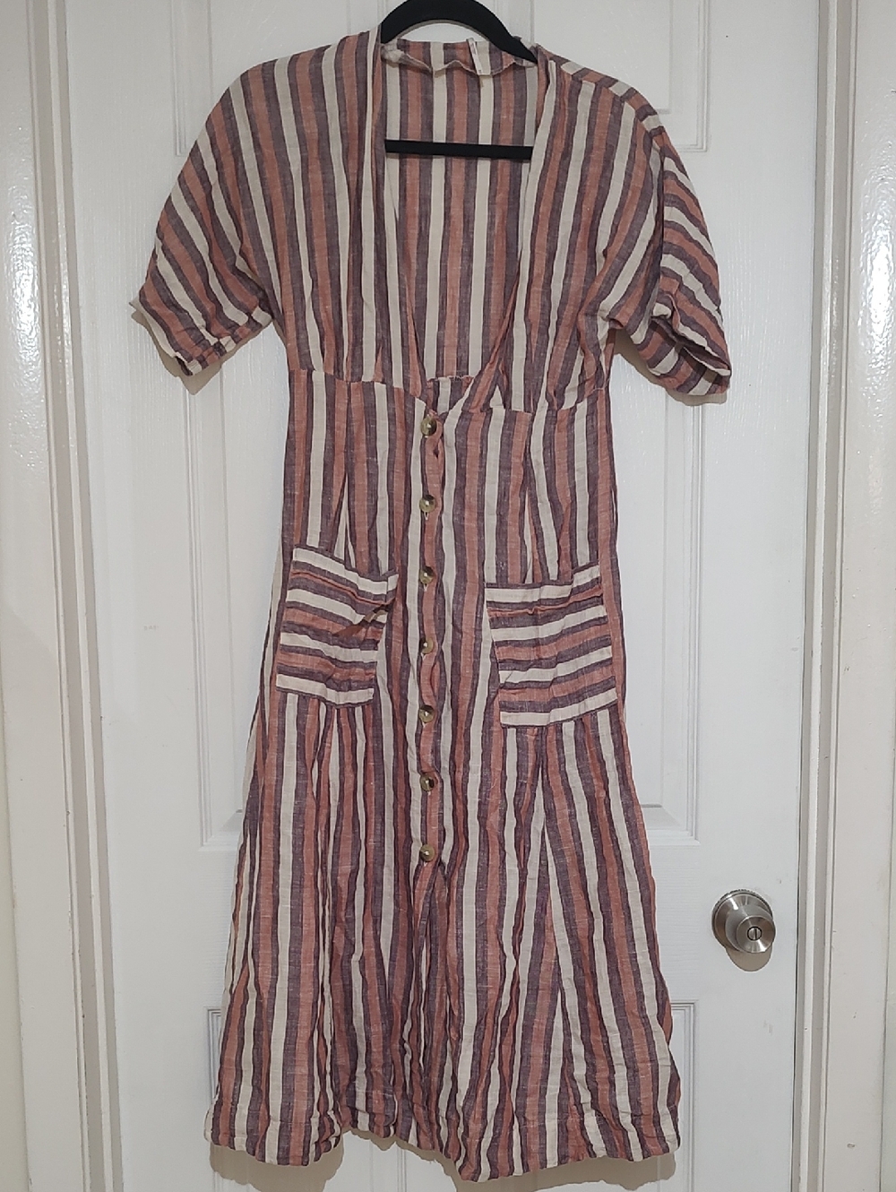 Free People Linen Summer Dress